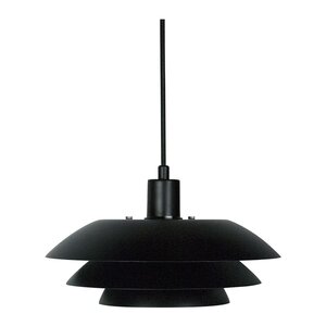 Dyberg Larsen DL31 pendellampa 15 cm svart