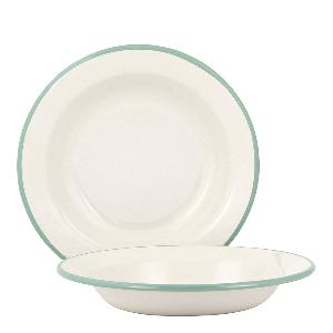 Kockums Jernverk Tallrik djup 22 cm Kräm