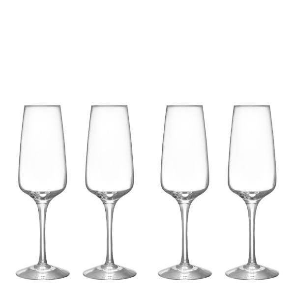 Pulse Champagneglas 28 cl 4-pack