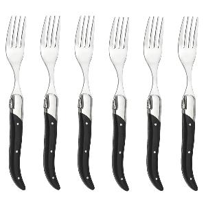 Laguiole by Haws Grillgaffel 6-pack ibenholt svart