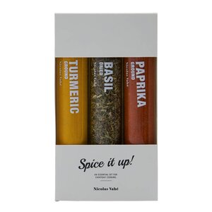 Nicolas Vahé Kryddset 11 g basilika, stark paprika, gurkmeja