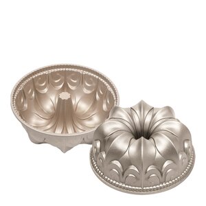 Guardini Sweet Magic bakform 23,5x10 cm lily flower guld