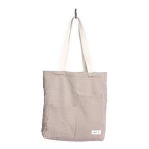 The Organic Company Piqué tygpåse 30x35 cm clay stone
