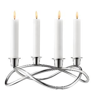 Georg Jensen Season Ljusstake 4-armad 26 cm Rostfri blank