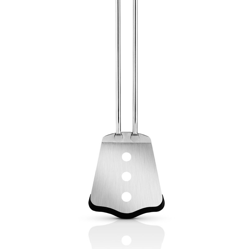 Eva Trio Stekspade med silikon kort stål