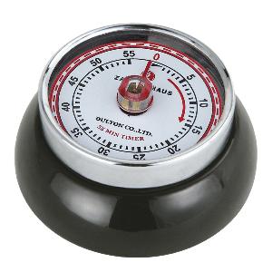 Zassenhaus Retro Collection Timer med magnet Svart