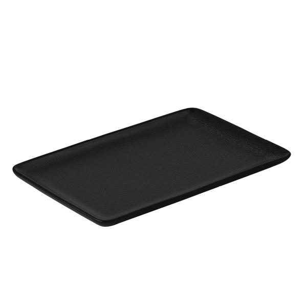 Aida Raw Titanium Black Tallrik 23,5x15 cm 