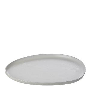 Aida RAW Organic Tallrik 24x21 cm Arctic White