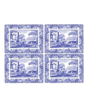 Spode Blue Italian bordstablett 4-pack blå/vit