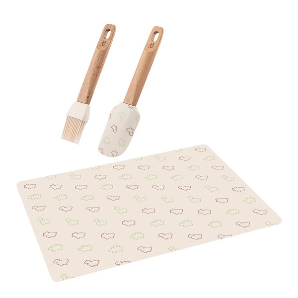 Modern House Chic Kids redskapset 3 delar creme/ljusbrun