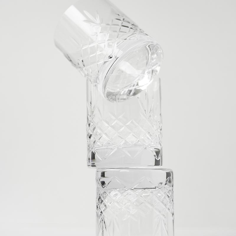 Frederik Bagger Crispy Lowball Glas 38 cl 2-pack Klar