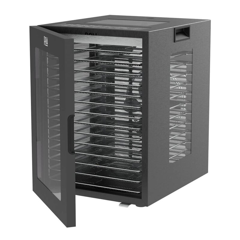 RAW Dehydrator med 14 hyllor RAWDH14 svart