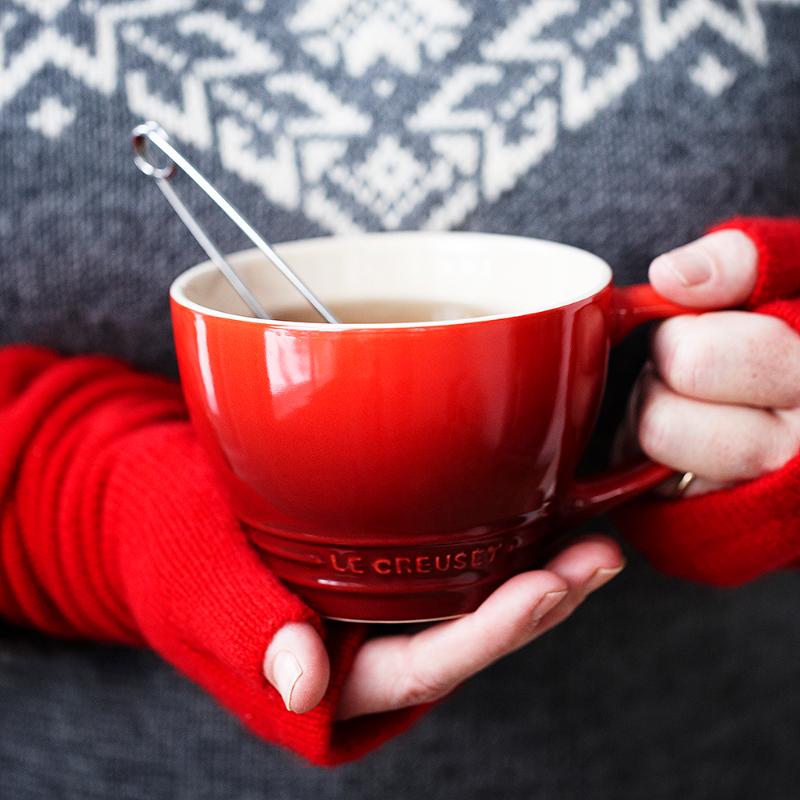 Le Creuset Mugg Stengods 40 cl Cerise