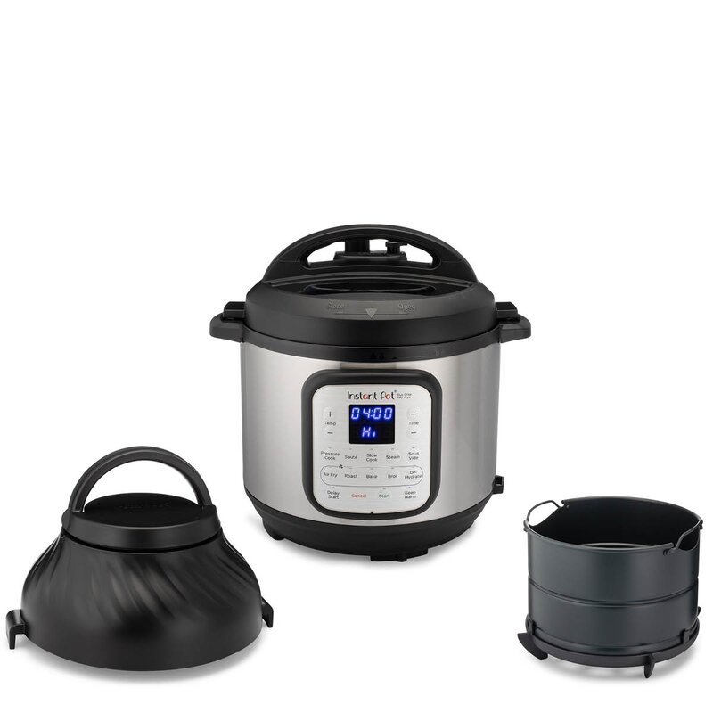 Instant Airfryer och tryckkokare 11-i-1 funktioner 5,7 L 1500W