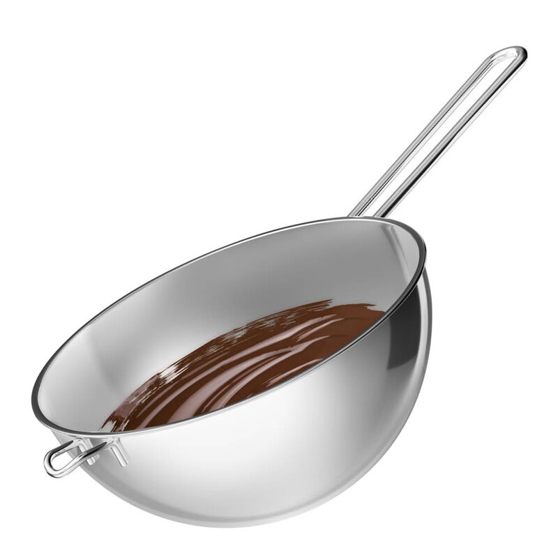 moHA! Bain Marie gryta 2L Ø20 cm rostfritt stål