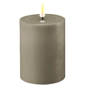 DeluxeHomeart Blockljus Led 7,5x10 cm Sand 