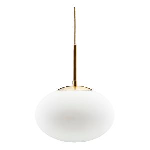 House Doctor Molecular Taklampa Vit Glas/Mässing