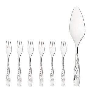 Hardanger bestikk Sanna tårtset 7 delar