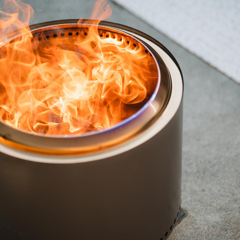 Solo Stove Bonfire + stand 2.0 rökfri eldstad 49,5x44,5 cm ash