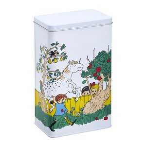 Muurla Pippi plåtburk 12x8x20 cm vägen hem