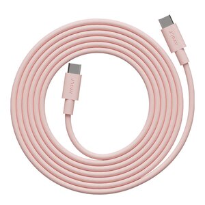 Avolt Cable 1 USB-C till USB-C kabel 2 m New Pink