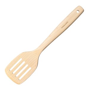 Fiskars Folken stekspade perforerad 30 cm trä
