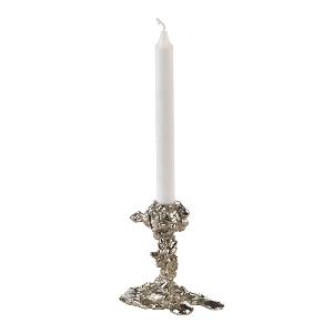 Pols Potten Drip Ljusstake 14 cm Silver