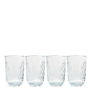 Kähler Hammershøi Vattenglas 37 cl 4-pack Klar