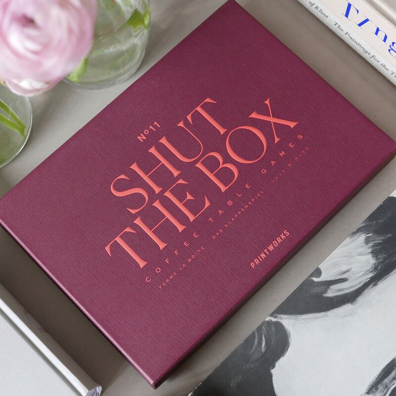 Printworks Classic spel shut the box