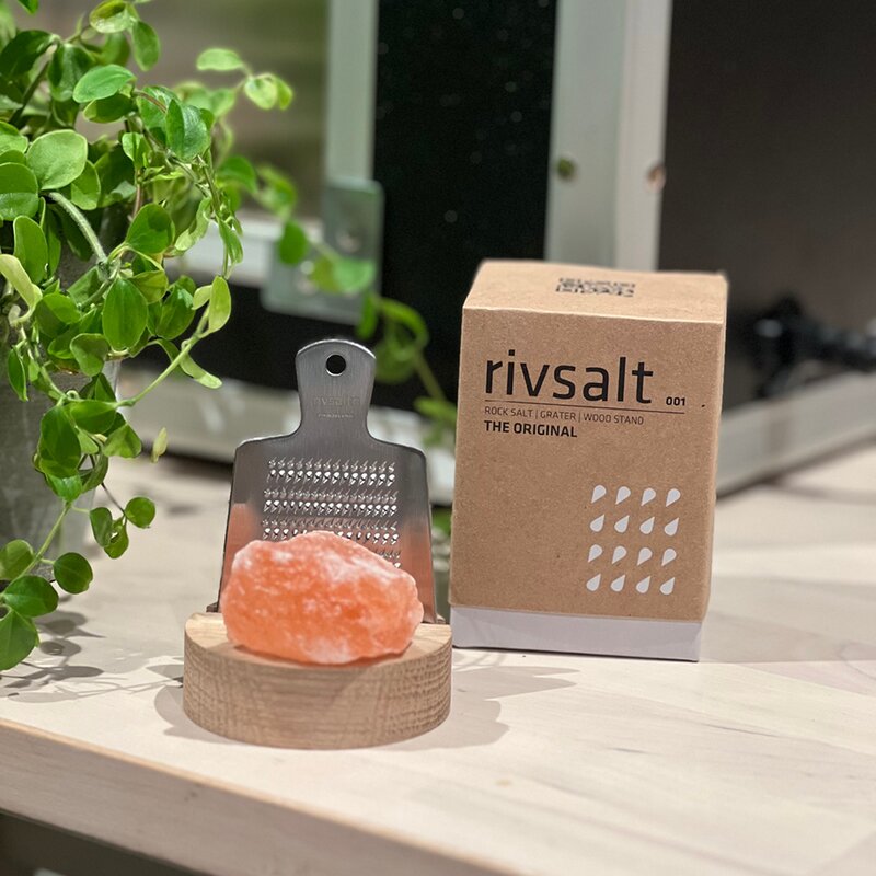 Rivsalt med rivjärn & ställ The Original 001
