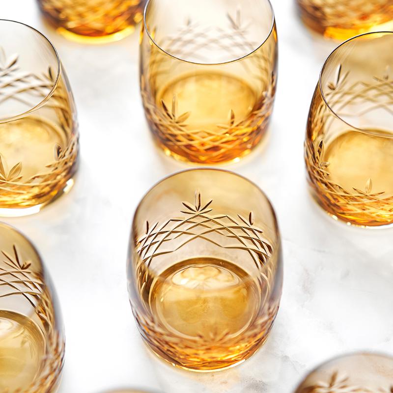 Frederik Bagger Crispy Aqua Glas 23 cl 2-pack Citrine