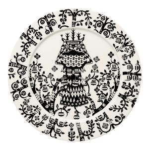 iittala Taika Tallrik flat 27 cm Svart