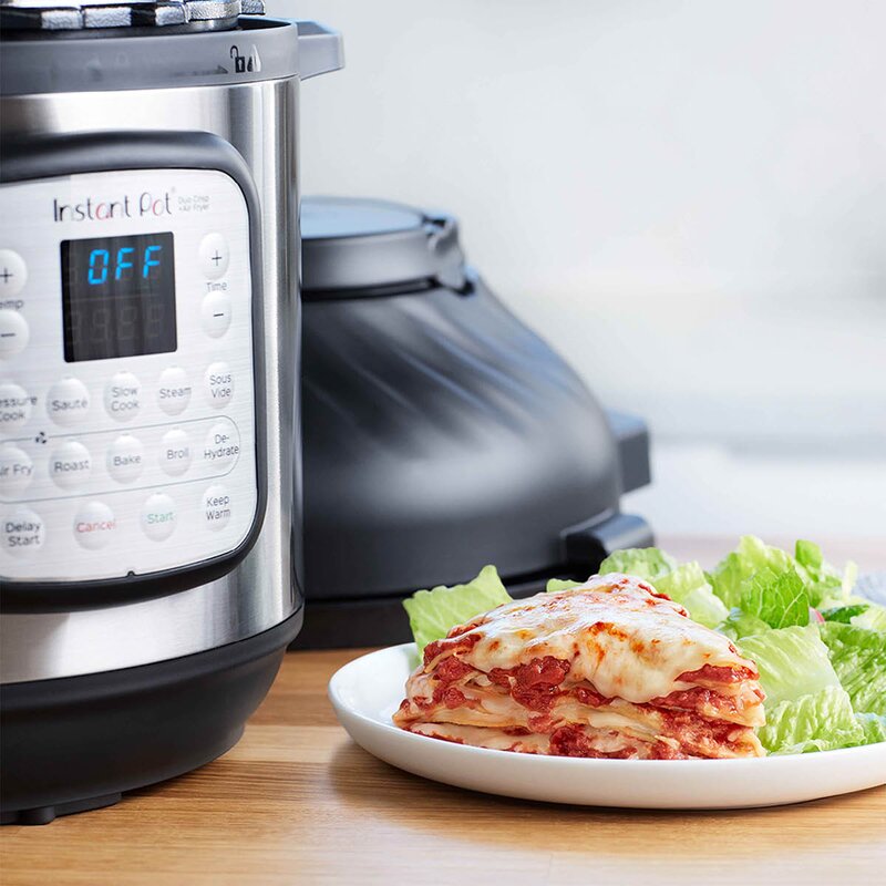Instant Airfryer och tryckkokare 11-i-1 funktioner 5,7 L 1500W