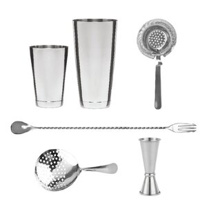 BarProfessional Speakeasy barset 5 delar stål