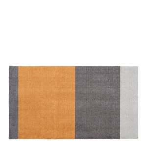 Tica Copenhagen Stripes Horizontally golvmatta 120x67 cm dijon/grå