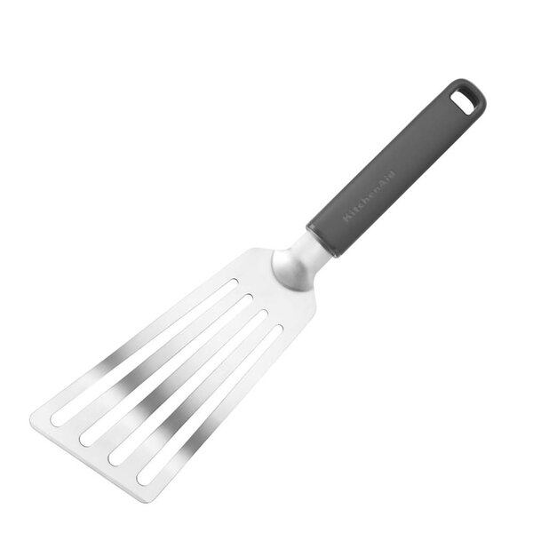 KitchenAid Classic stekspade perforerad 32 cm charcoal grey