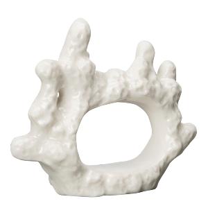 ByOn Coral Servettring 7 cm Vit