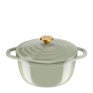 Tefal Air Soft Light gryta 4,7 L 24 cm linnegrön