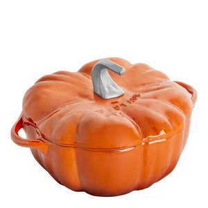 Staub La Cocotte Pumpa gjutjärnsgryta 24 cm 3,5 L Cinnamon