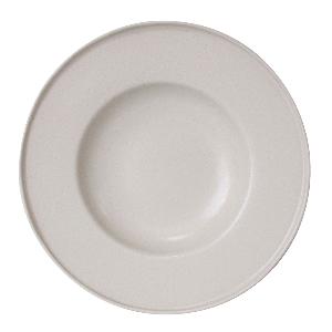 Modern House White Satin Tallrik Djup 29 cm White Snow