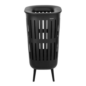 Brabantia Collect-It tvättkorg med ben 55 L svart
