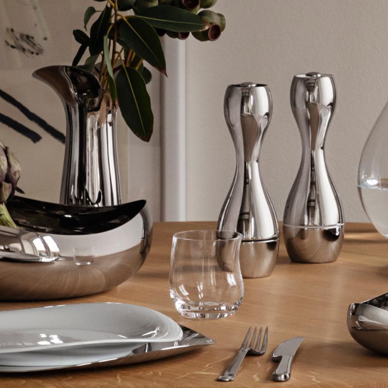 Georg Jensen Cobra Salt- och pepparkvarnsset 20 cm Rostfri