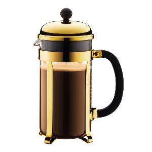 Bodum Chambord Kaffepress 1 L 8 koppar Guld 