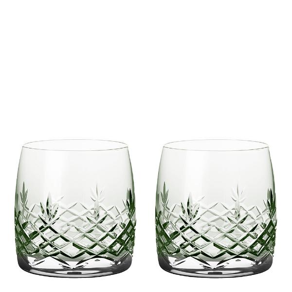 Crispy Aqua Glas 23 cl 2-pack Emerald