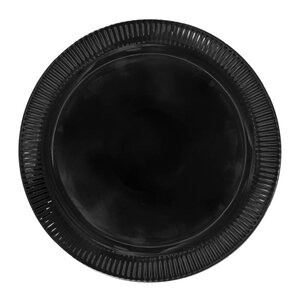 Sagaform Inka assiett 17 cm svart