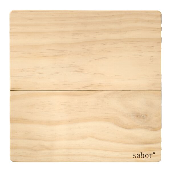 Sabor Trevig skärbräda 37x37 cm 2 delar accoya