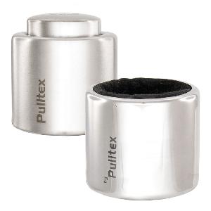 Pulltex Wine Stopper + Droppring Krom