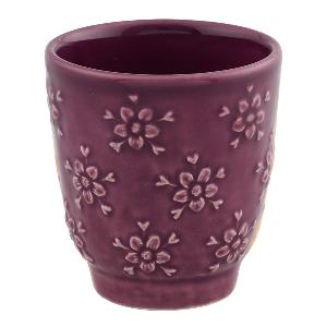 Bordallo Pinheiro Flora mugg 10 cl Lila