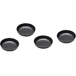 Modern House bAYk Bakform 9 x2 cm 4-pack Grå 