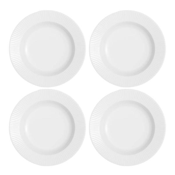 Eva Trio Legio Nova tallrik djup 25 cm 4-pack vit